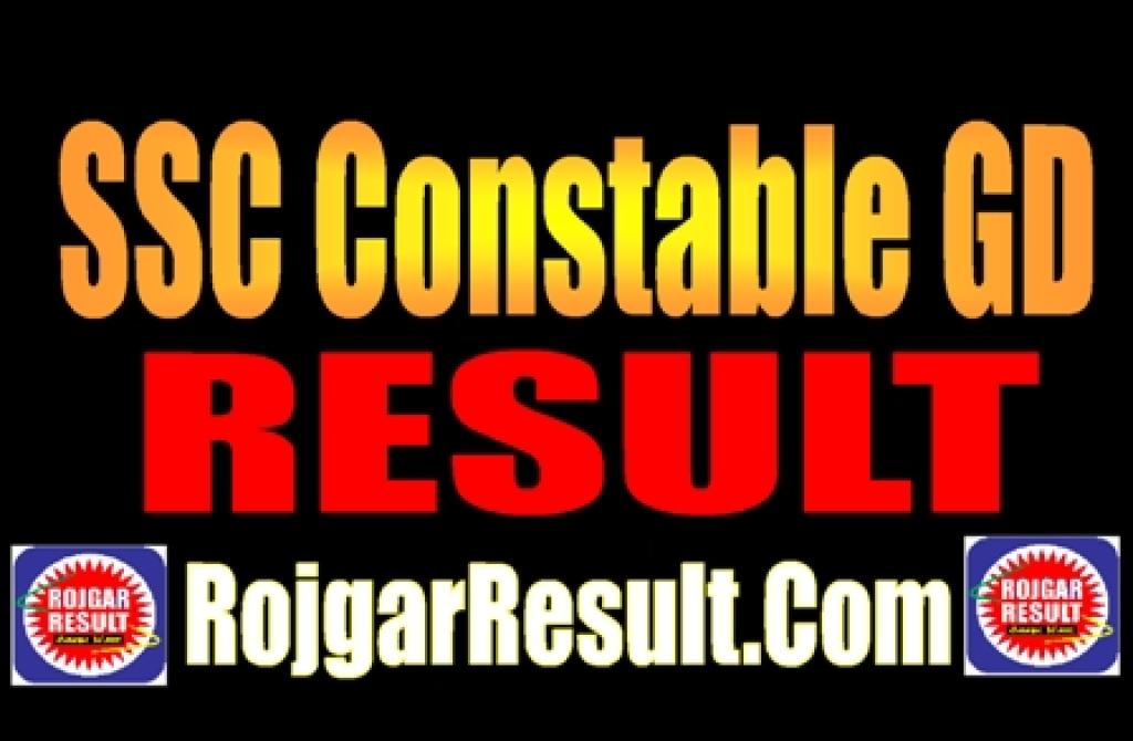 SSC Constable GD Result 2025