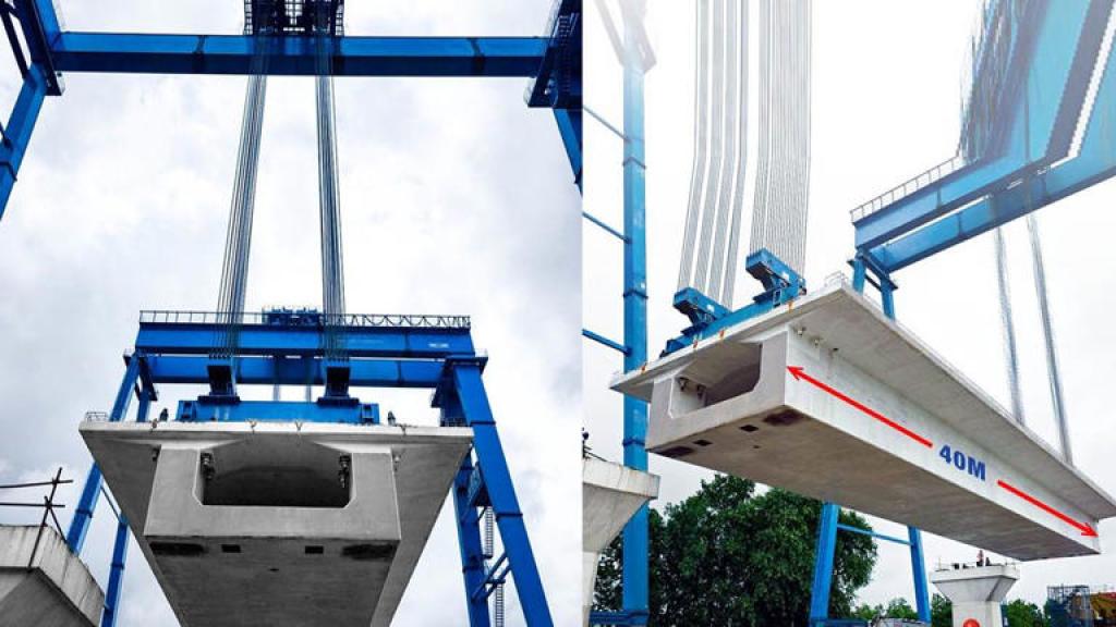 Bullet Train News: बुलेट ट्रेन के लिए देश के निर्माण क्षेत्र में सबसे भारी गर्डर का हो रहा इस्तेमाल, काम में आएगी तेजी