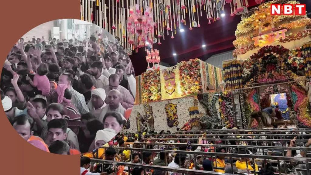 न धूप की चिंता न भीड़ की फिक्र, 40 डिग्री गर्मी में घंटों तक लाइन में लगे हैं भक्त, खाटू श्याम जी फिर भी चल सको तो चलो...