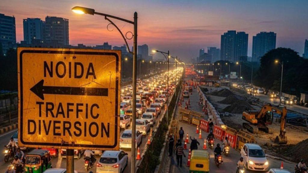 नोएडा में दशहरा को लेकर बड़ा ट्रैफिक बदलाव, घर से निकलने से पहले चेक कर लें रूट; वरना भुगतना पड़ेगा खामियाजा