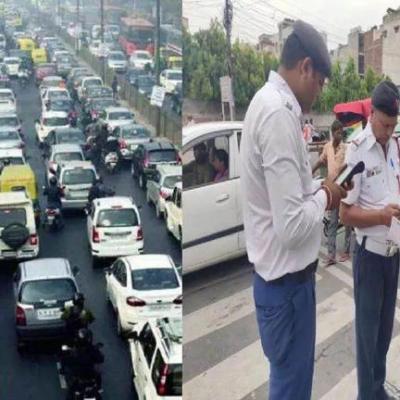 Delhi Traffic Challan: इन वाहनों पर ट्र