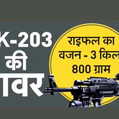 जल्द भारतीय जवानों के हाथों में होगी AK203 राइफल, जानिए खासियतें और कैसे रखा जाता है नाम