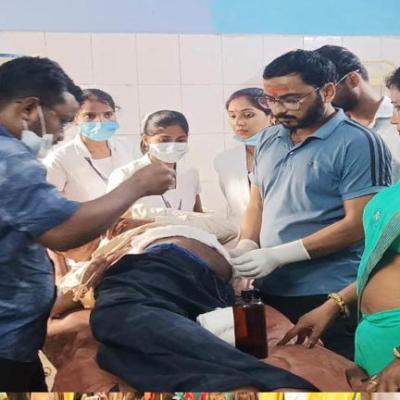 बाइक सवार बदमाशों ने दाल मिल कारोबारी के मुंशी को मारी गोली, 6.40 लाख रुपए की लूट