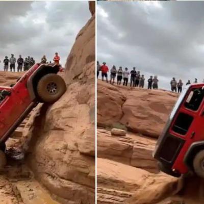 Video: SUV हो तो ऐसी हो! 85° खड़ी चट्टान मक्खन की तरह कर ली पार, कौन सी कार है