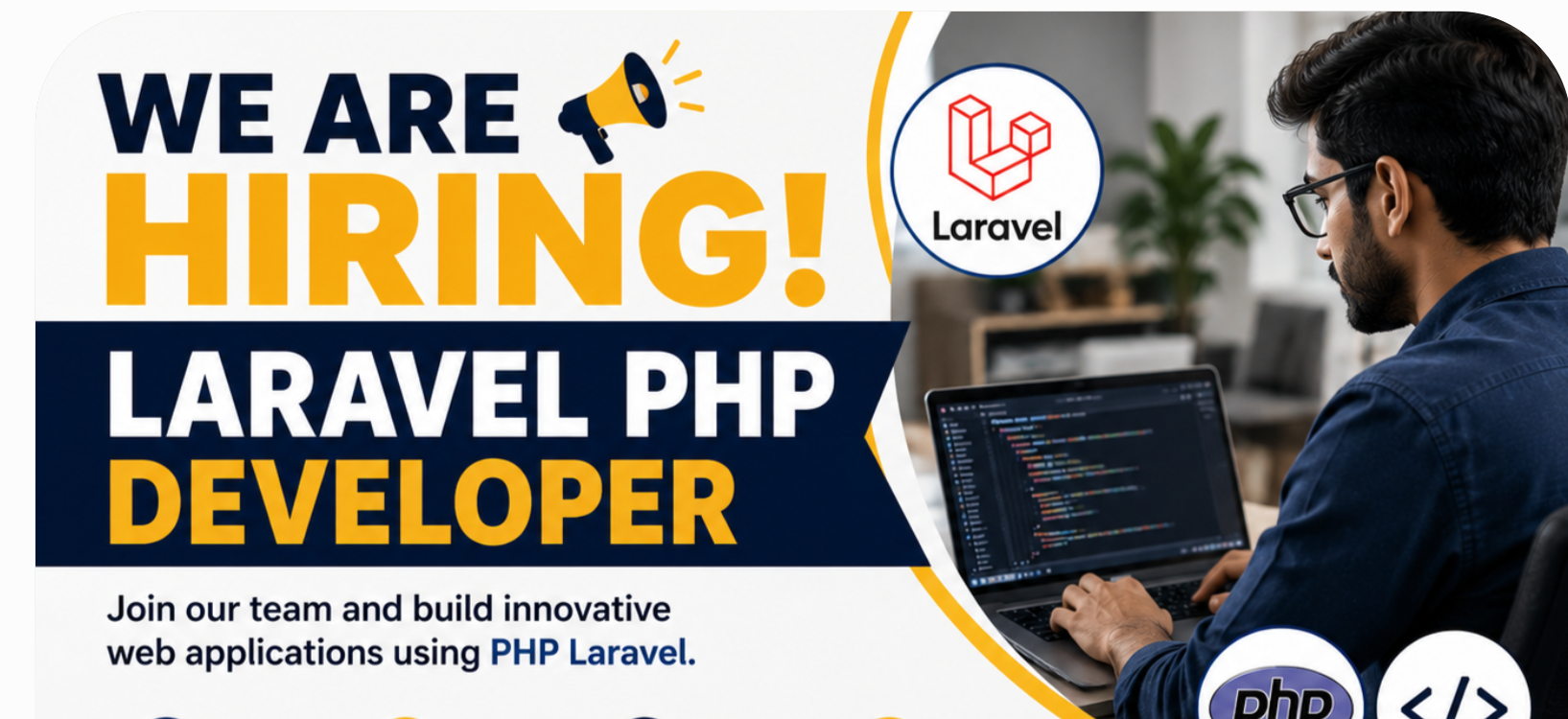 Laravel PHP Developer Jobs in Noida