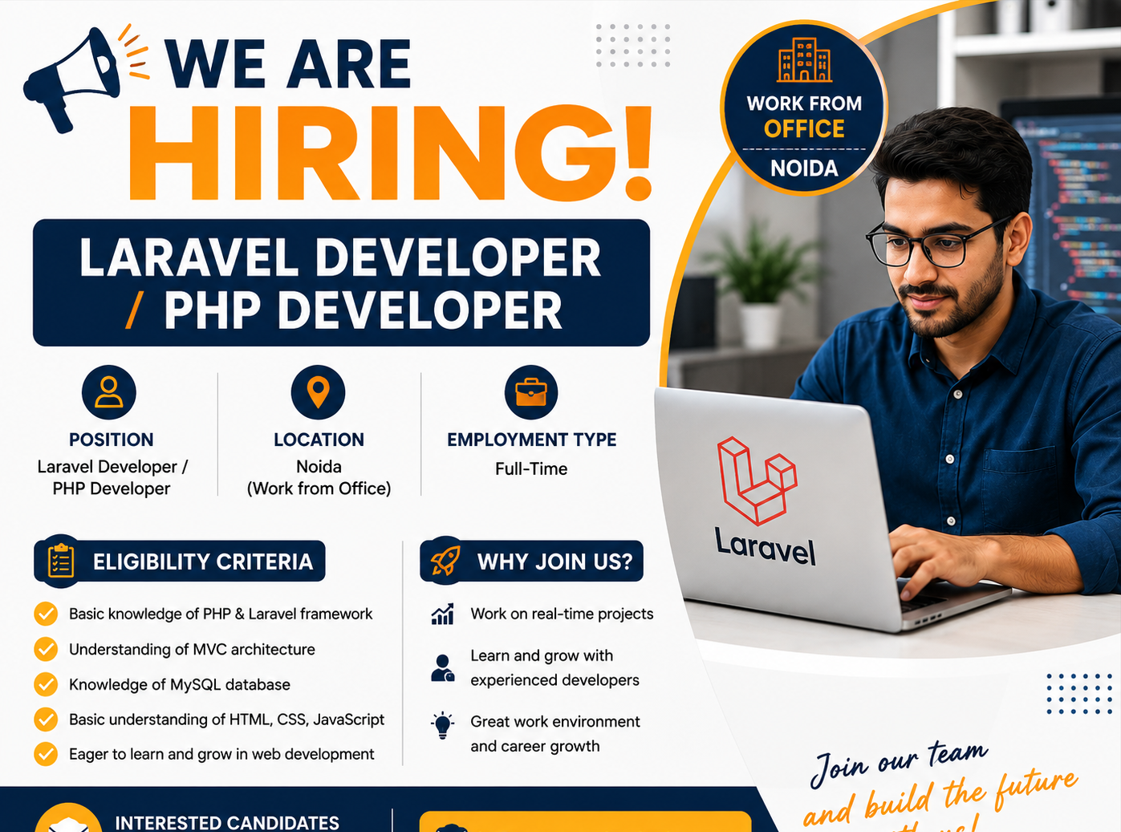 PHP Developer Jobs in Jaipur | 3+ Years Experience