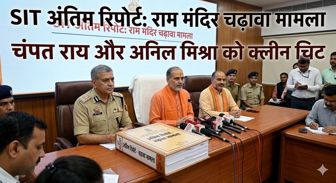 राम मंदिर चढ़ावा मामले में SIT की अंतिम रिपोर्ट, चंपत राय और अनिल मिश्रा को क्लीन चिट