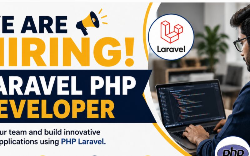 Laravel PHP Developer Jobs in Noida